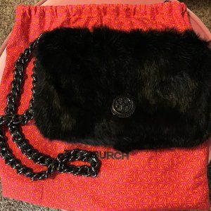 Tory Burch Rabbit Fur Purse!